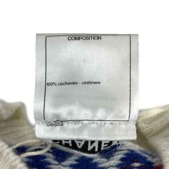 CHANEL - Paris-Salzburg Multicolor Cashmere Jumper - CC Buttons - 34 / US 2 - Picture 8 of 14